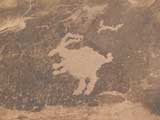 Big Sheep, Indian Petroglyph, Moab, UT